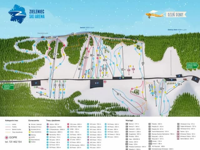 Zieleniec stoki narciarskie: idealne trasy dla każdego narciarza Zieleniec stoki narciarskie: idealne trasy dla każdego narciarza