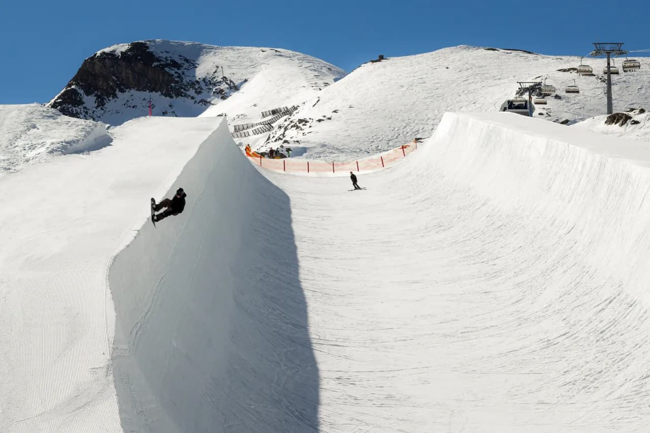Deštné snowpark - idealne miejsce dla freestyle'owców w górach Deštné snowpark - idealne miejsce dla freestyle'owców w górach